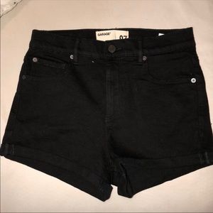 High Wasted Black Shorts